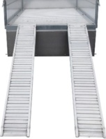 Hliníkové rampy pre stavebné stroje