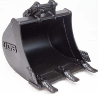 Lyžice, svorky a kolíky pre JCB